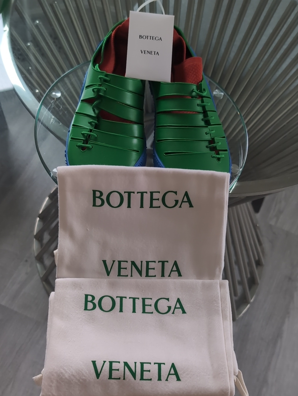 Bottega Veneta Climber Sneakers NEW IN BOX-Men size 7, Women 9.5 EUR 40 Unisex